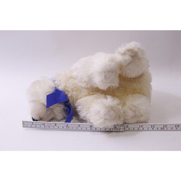 Polar Bear, Plush, Shops On Board, White, Stuffed Animal, Toy, ~ 251013-WH 1369 - Picture 5 of 5